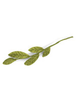 Gry and Sif Felt Branch - Mixed Green Leaves