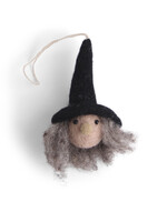 Gry and Sif Felt Witch Ornament