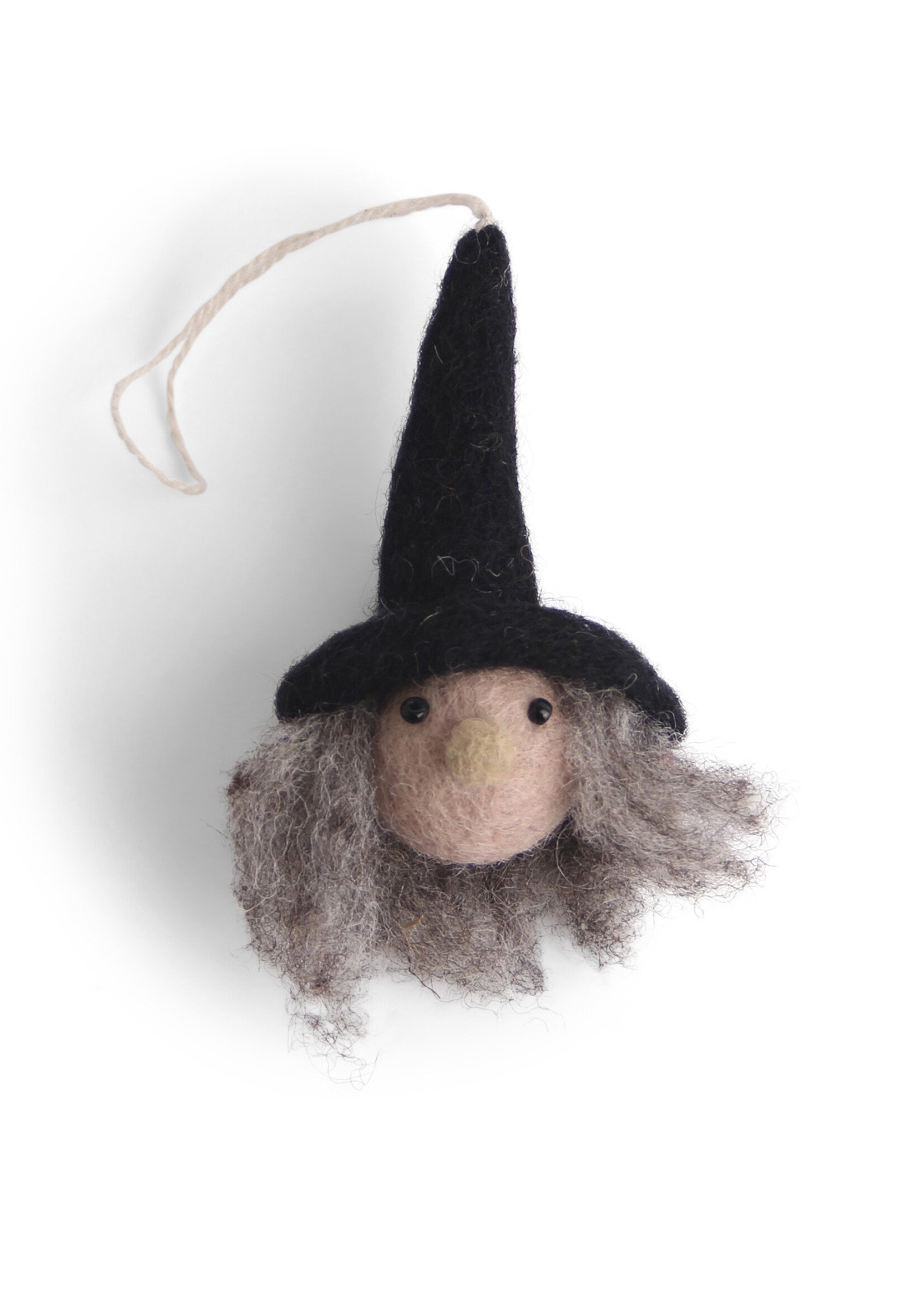 Gry and Sif Felt Witch Ornament