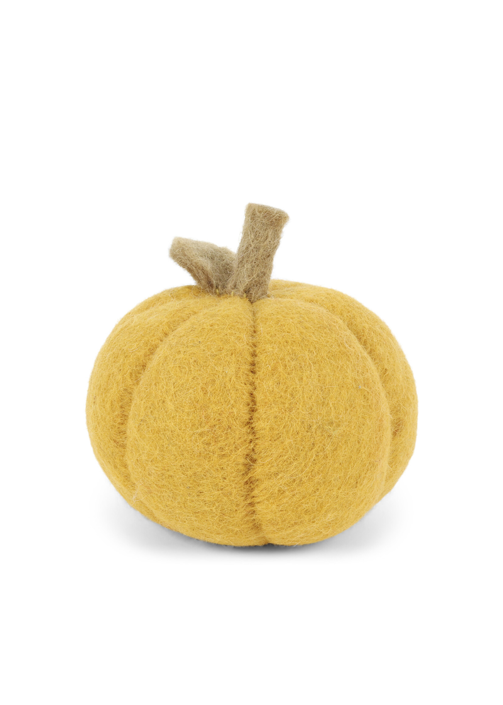 Gry and Sif Yellow Felt Pumpkin