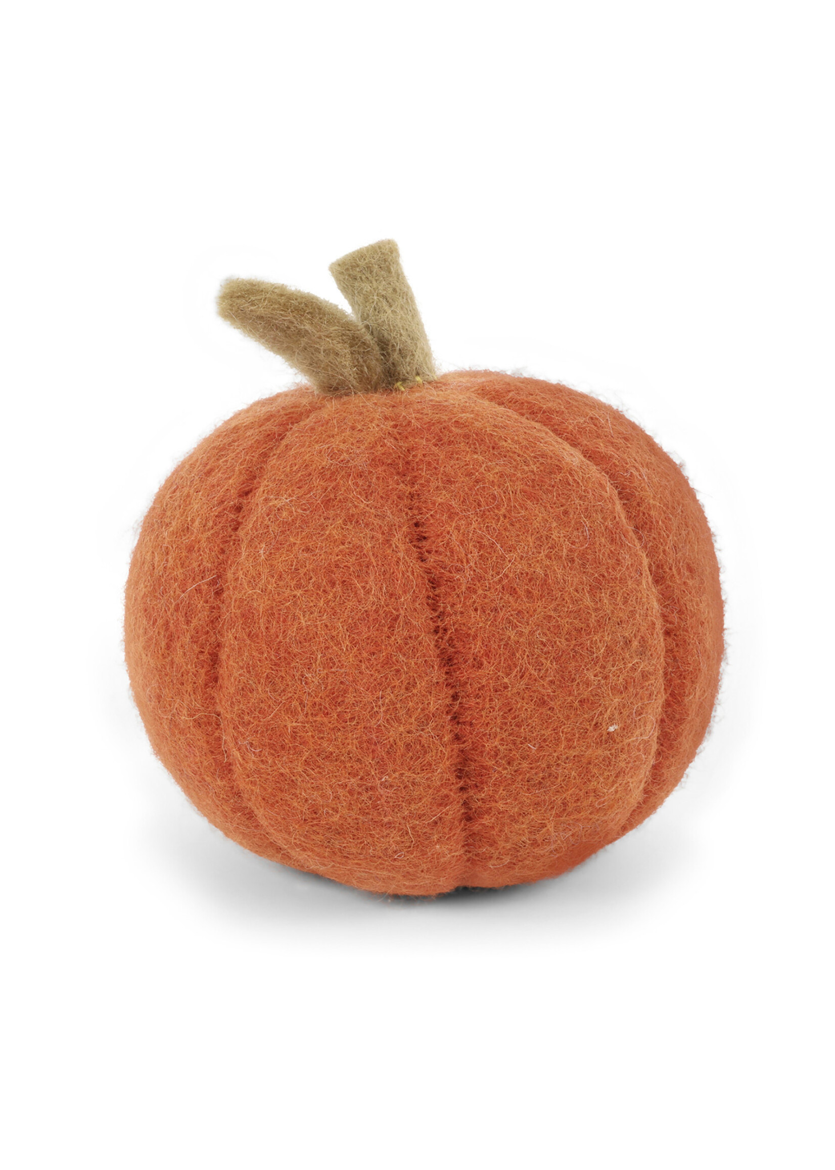 Gry and Sif Rusty Red Felt Pumpkin