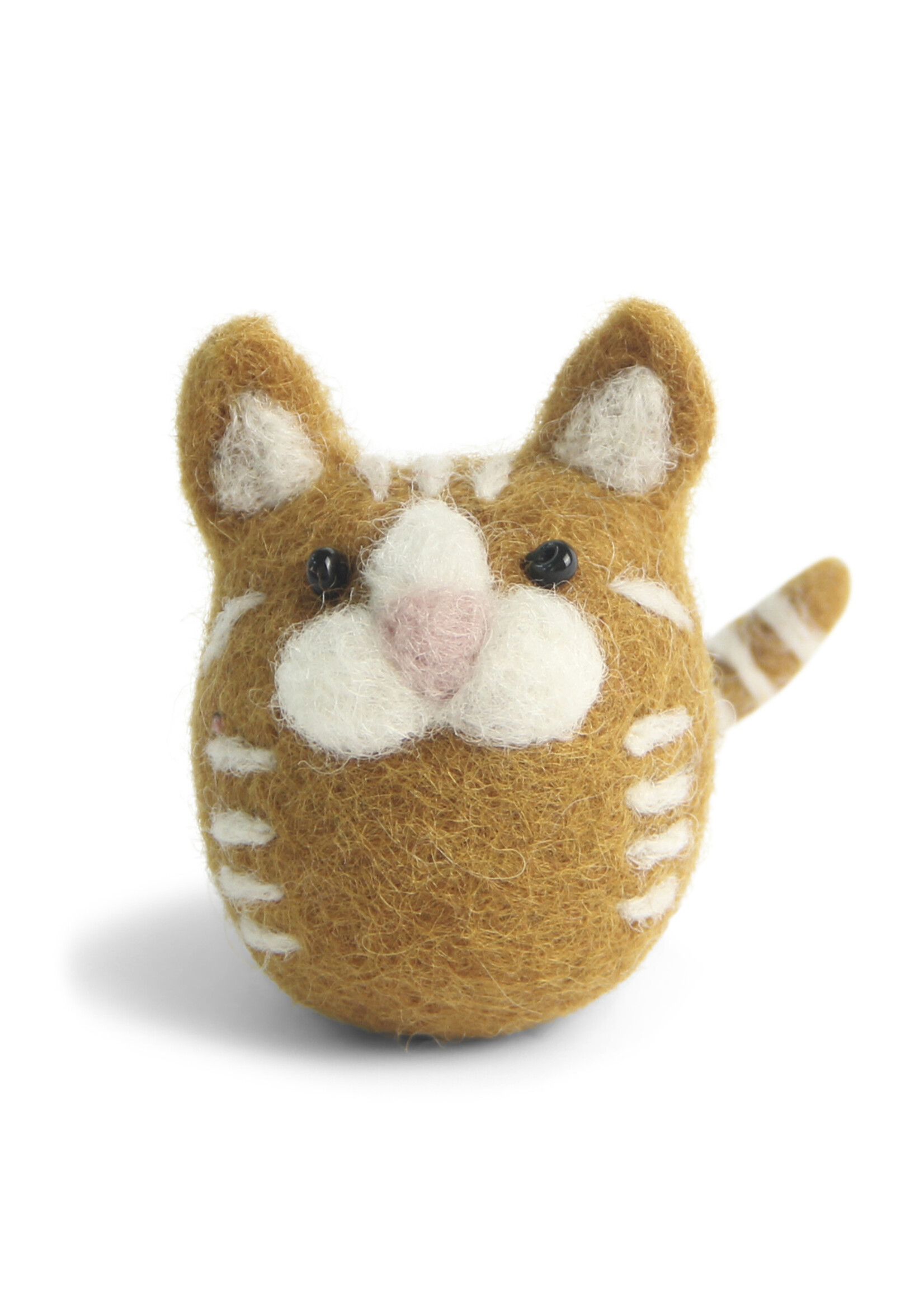 Gry and Sif Felt Cat Ornament