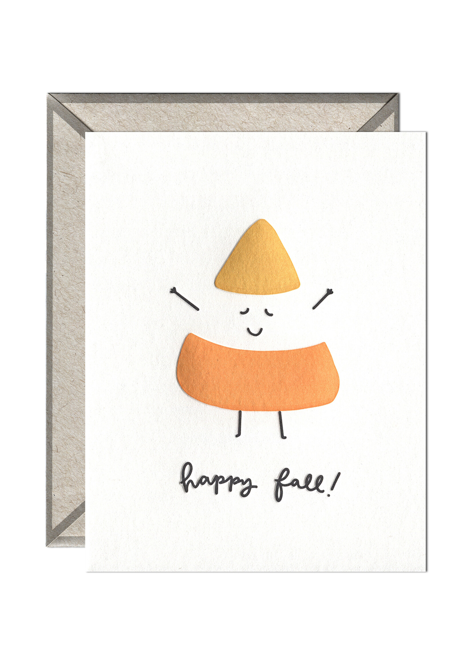 Ink Meets Paper Happy Fall Candy Corn Card