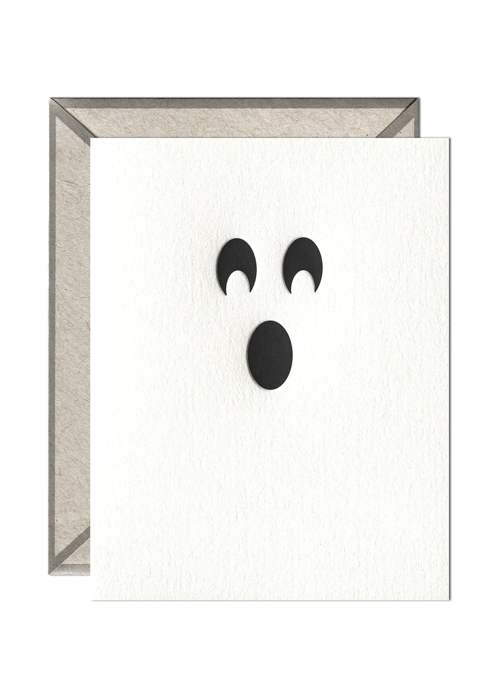 Ink Meets Paper Ghost Card