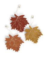 Gry and Sif Felt Maple Leaf Ornament