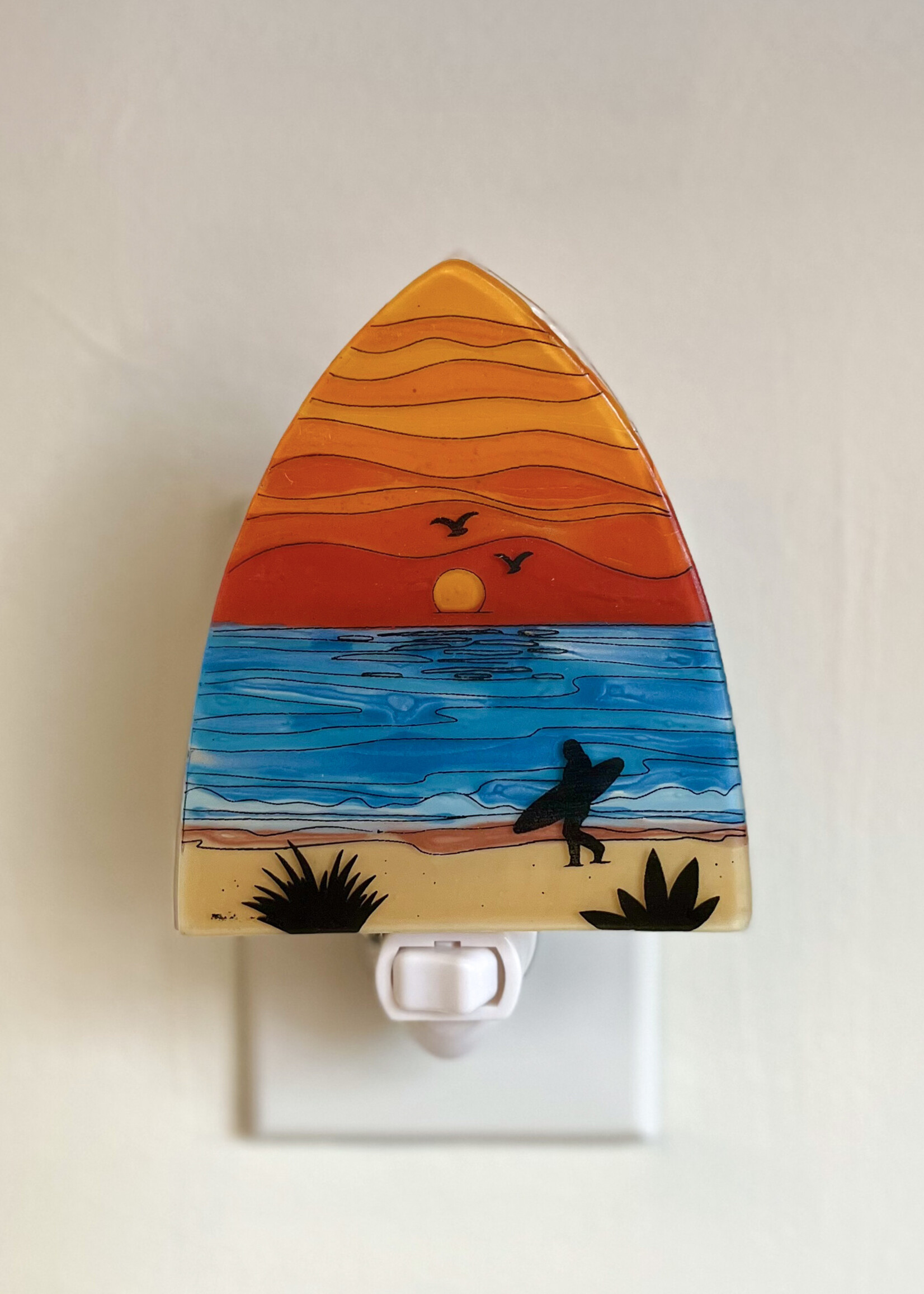 Pampeana Sunset Surfer Night Light