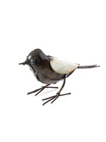 African Modern Small Bird Metal Sculpture