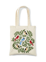 SERRV Woodland Birds Tote Bag