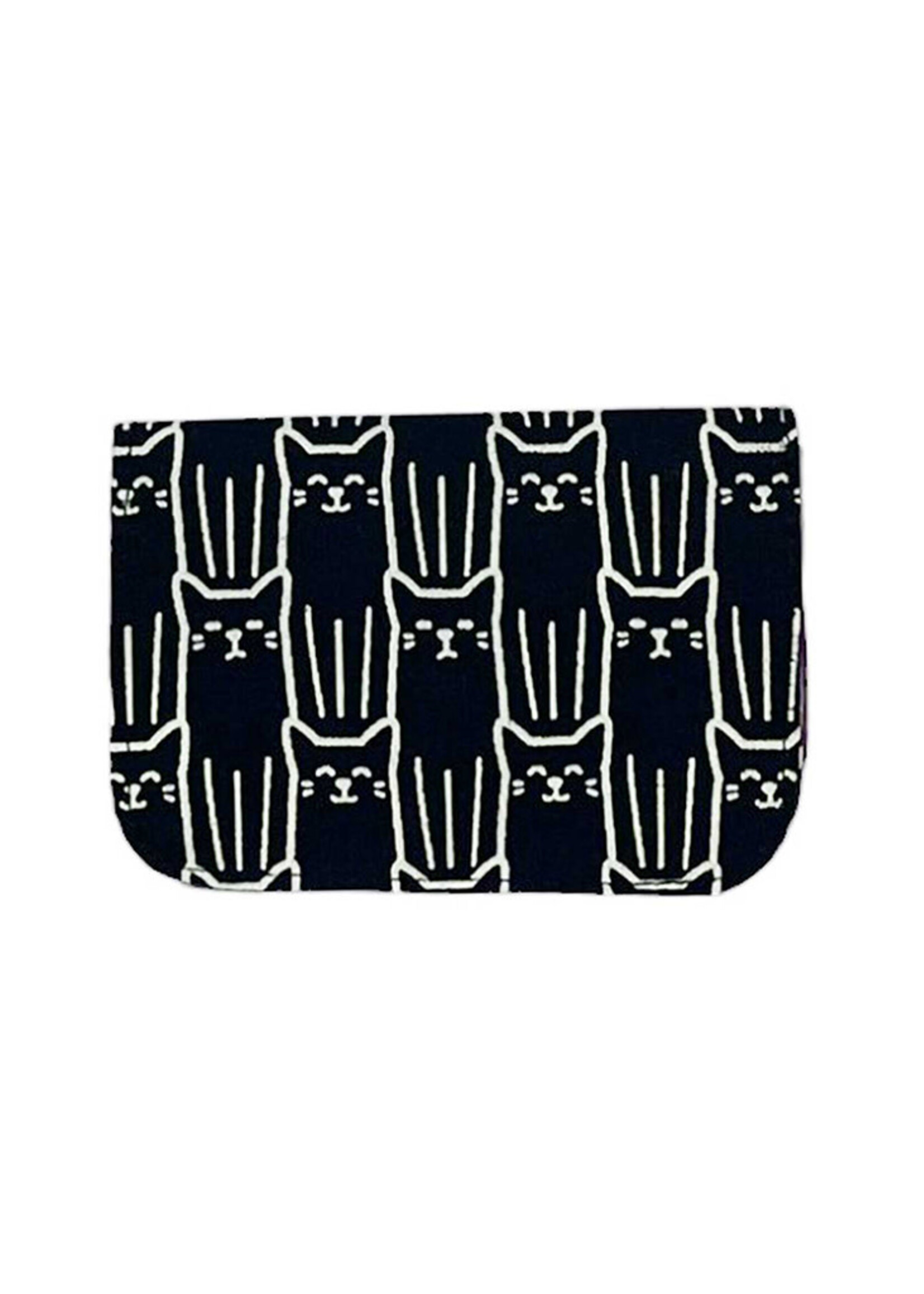 Malia Designs Cat Cotton Canvas Cardholder
