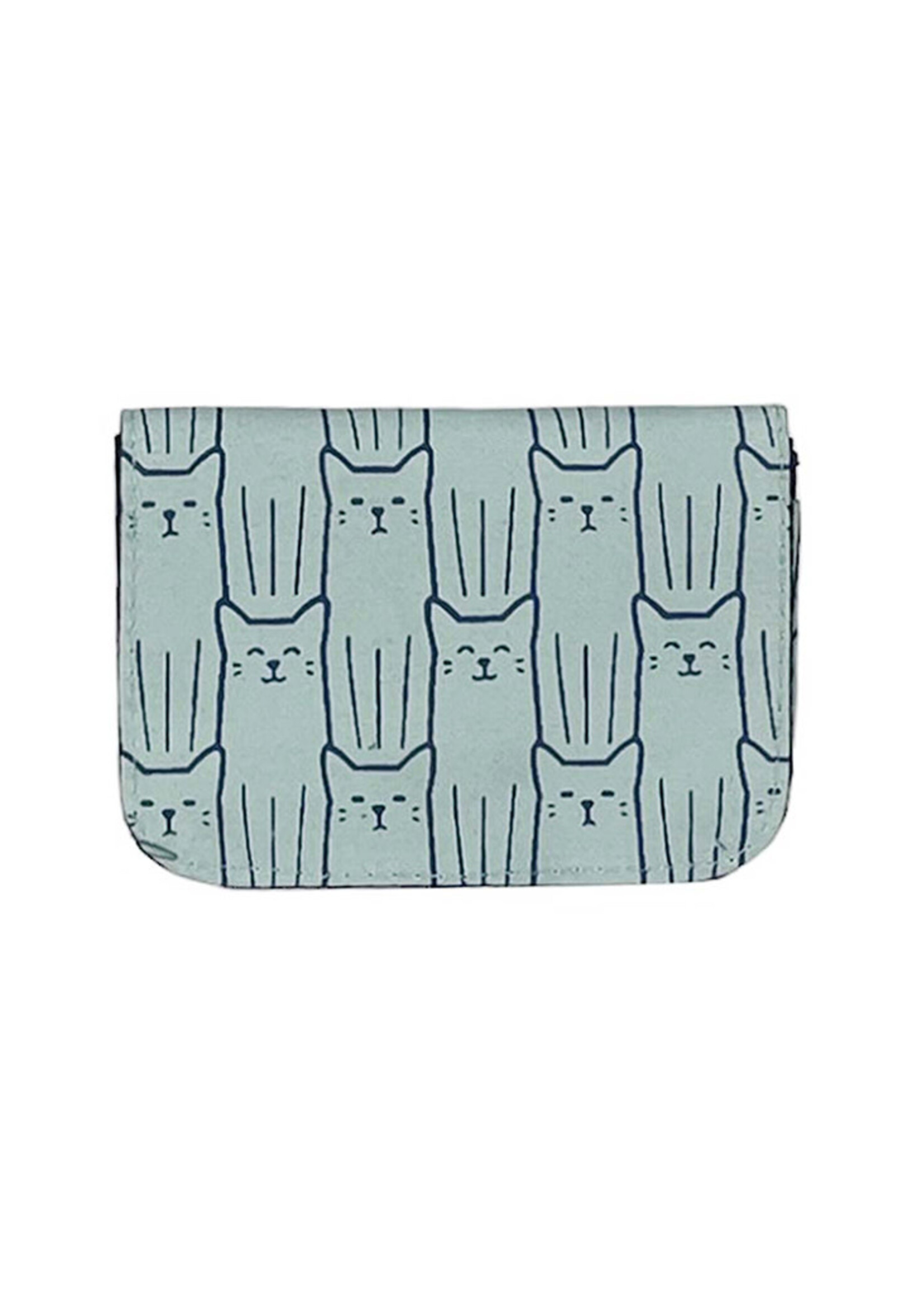 Malia Designs Cat Cotton Canvas Cardholder