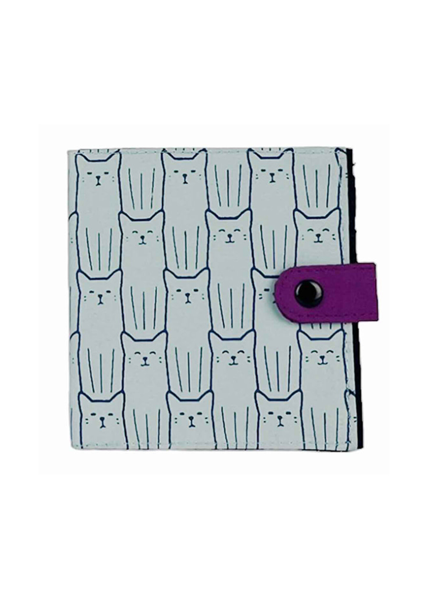 Malia Designs Cat Print Square Wallet