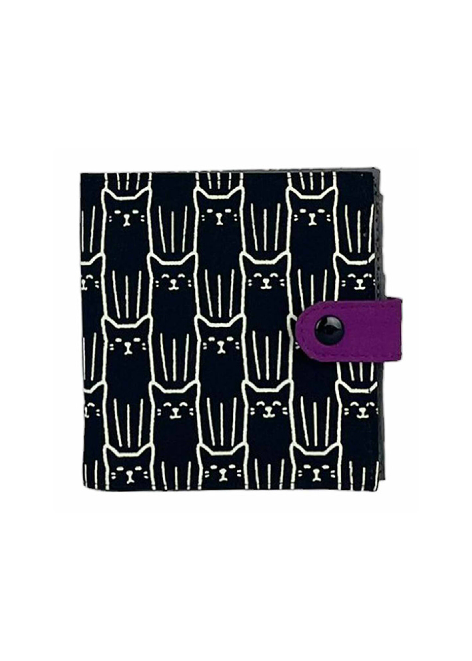Malia Designs Cat Print Square Wallet