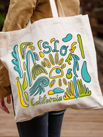 GOEX Abstract SLO Canvas Tote Bag