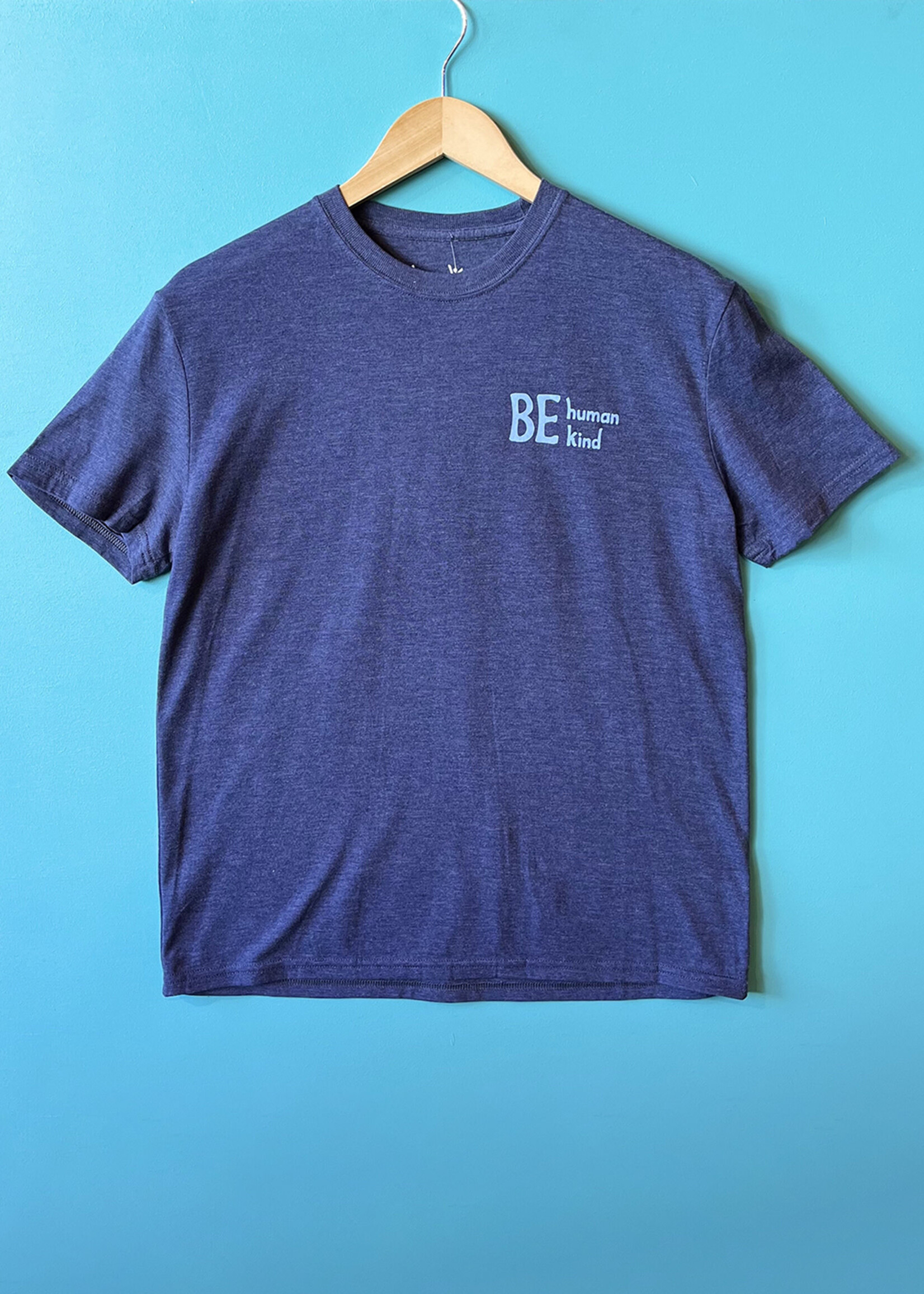 GOEX Be HumanKind California Navy T-shirt - Unisex