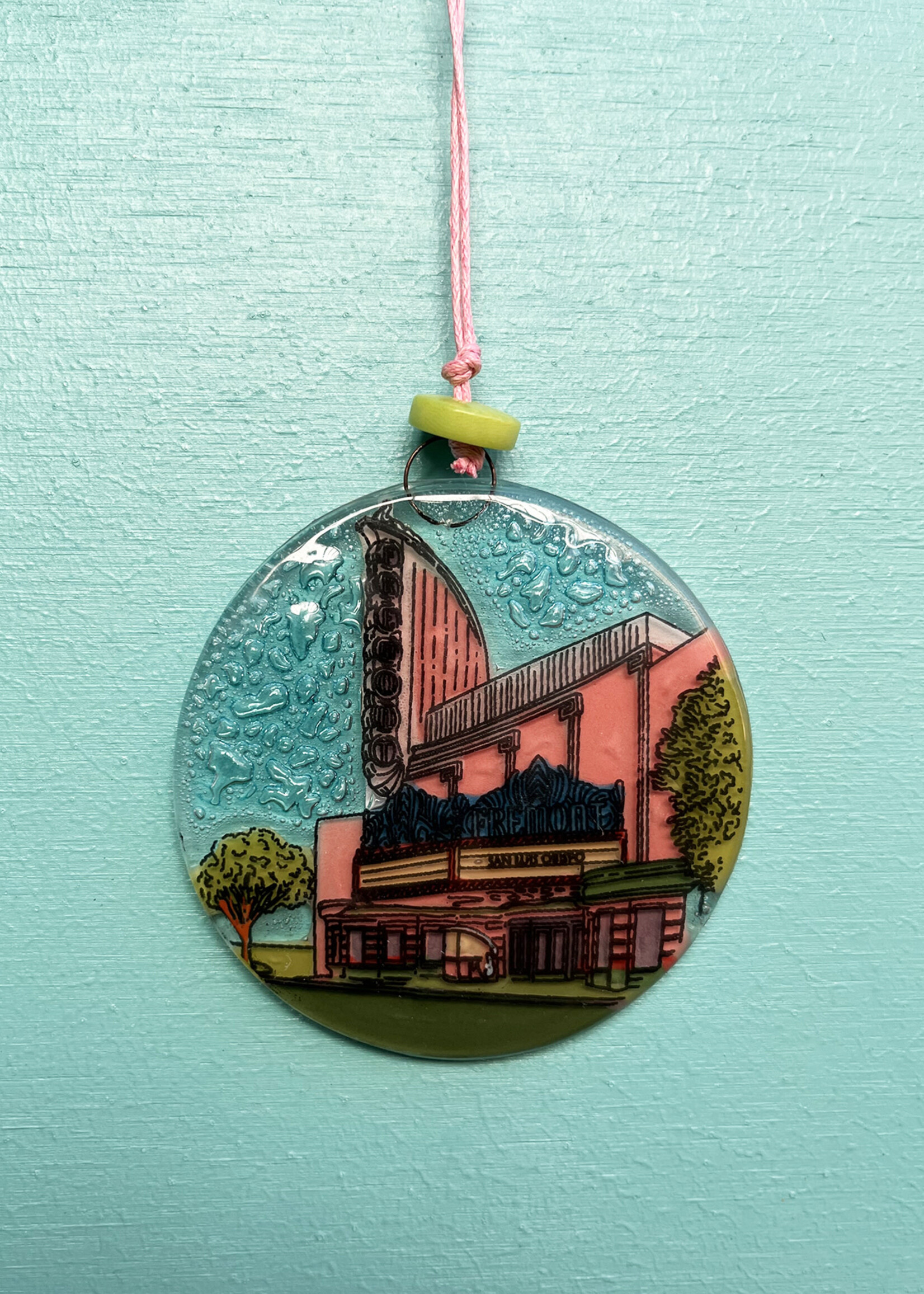 Pampeana Fremont Theater Glass Ornament