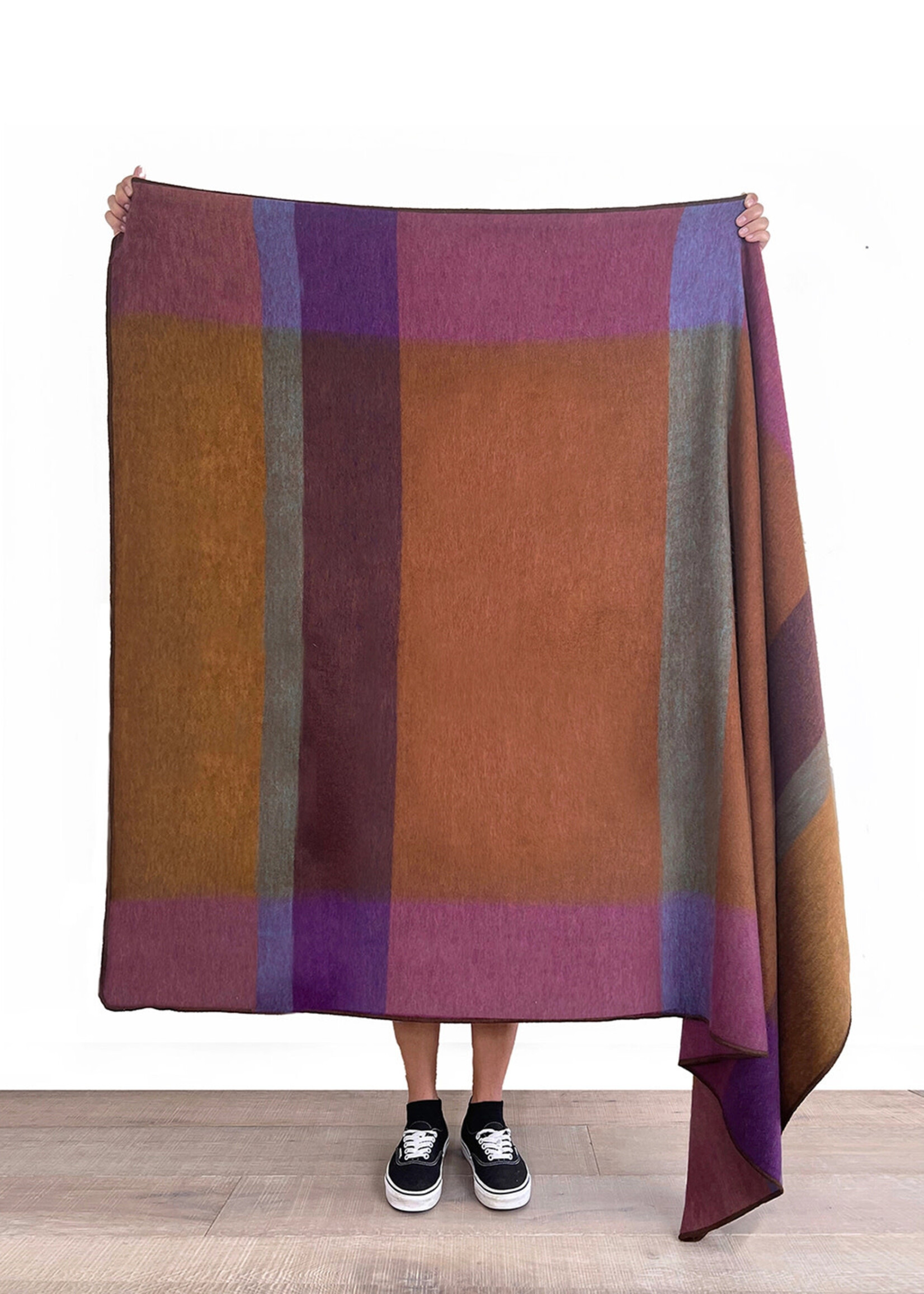 Shupaca Alpaca Alpaca Throw Blanket - 45in x 70in