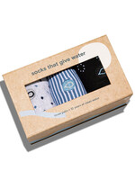 Conscious Step Men's Sock Box that Gives Water