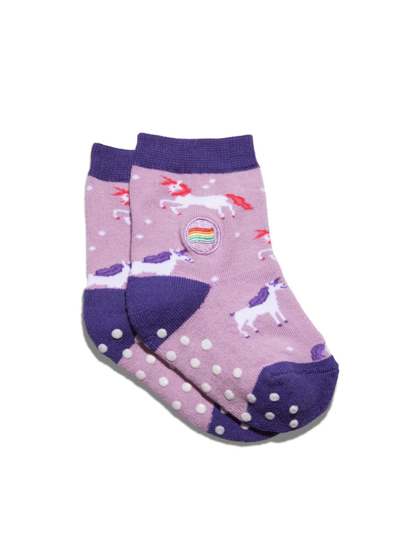 Conscious Step Kids Unicorn Socks that Save LGBTQ Lives - Toddler