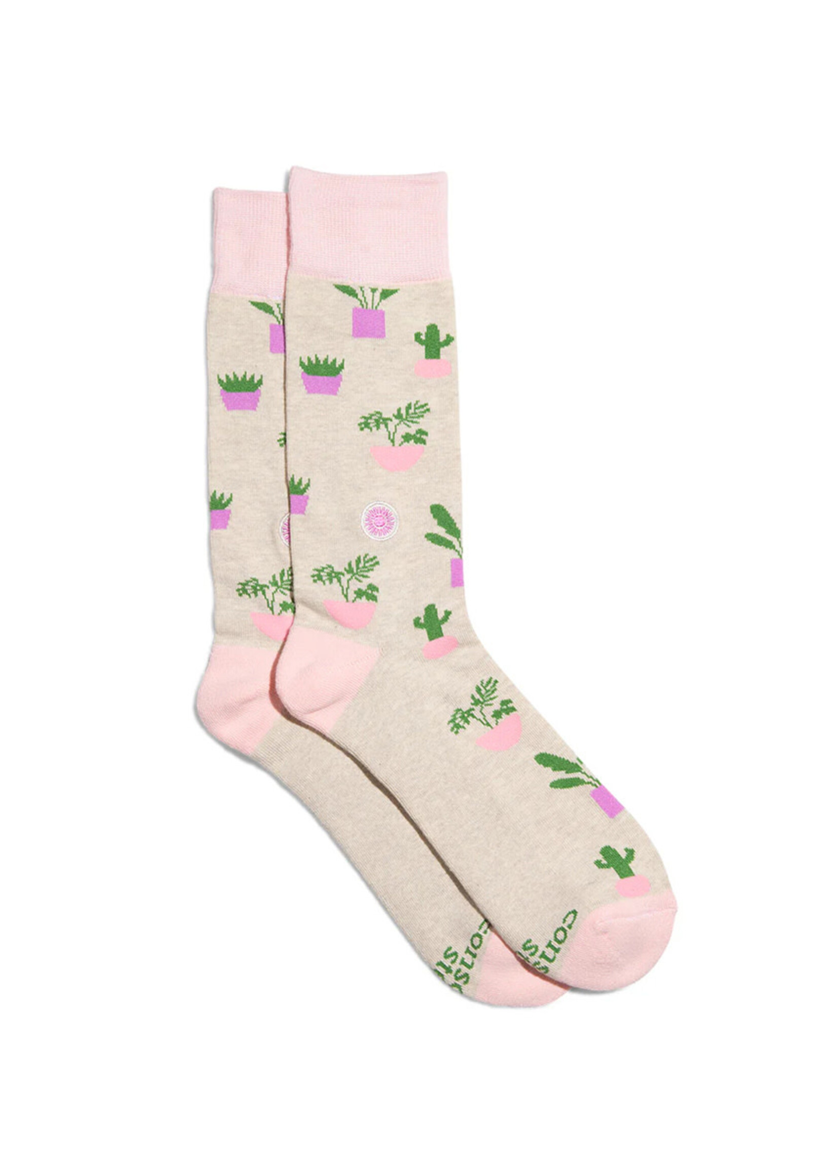 Conscious Step Women's Plant Socks - Support Mental Health