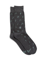 Conscious Step Men's Music Note Socks