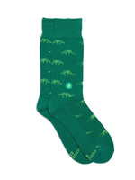 Conscious Step Men's Green Dinosaurs