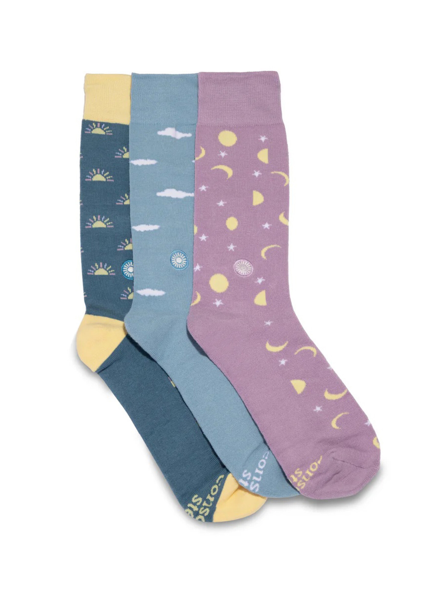 Conscious Step Men's Sock Box that Supports Mental Health