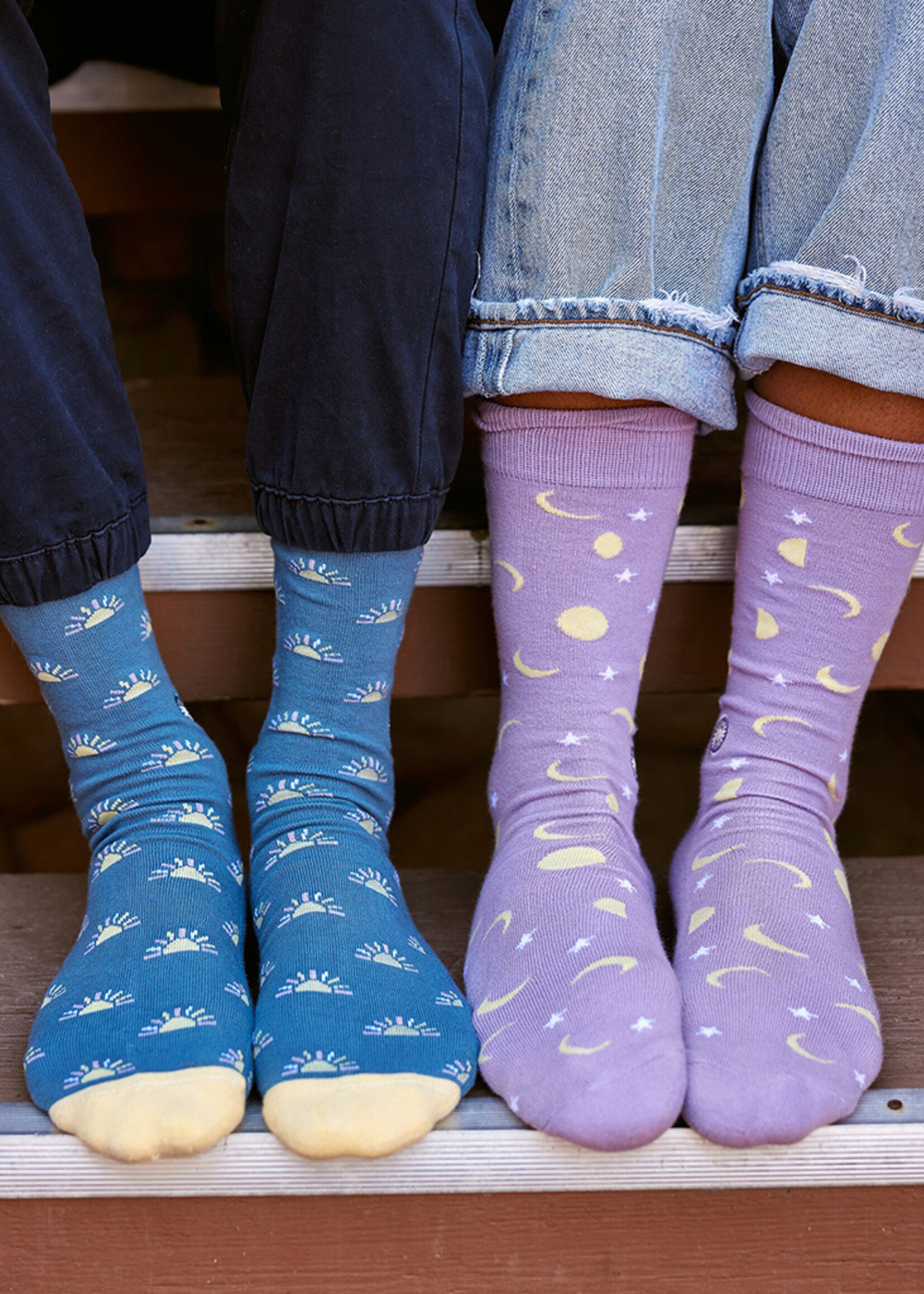 Conscious Step Men's Sock Box that Supports Mental Health