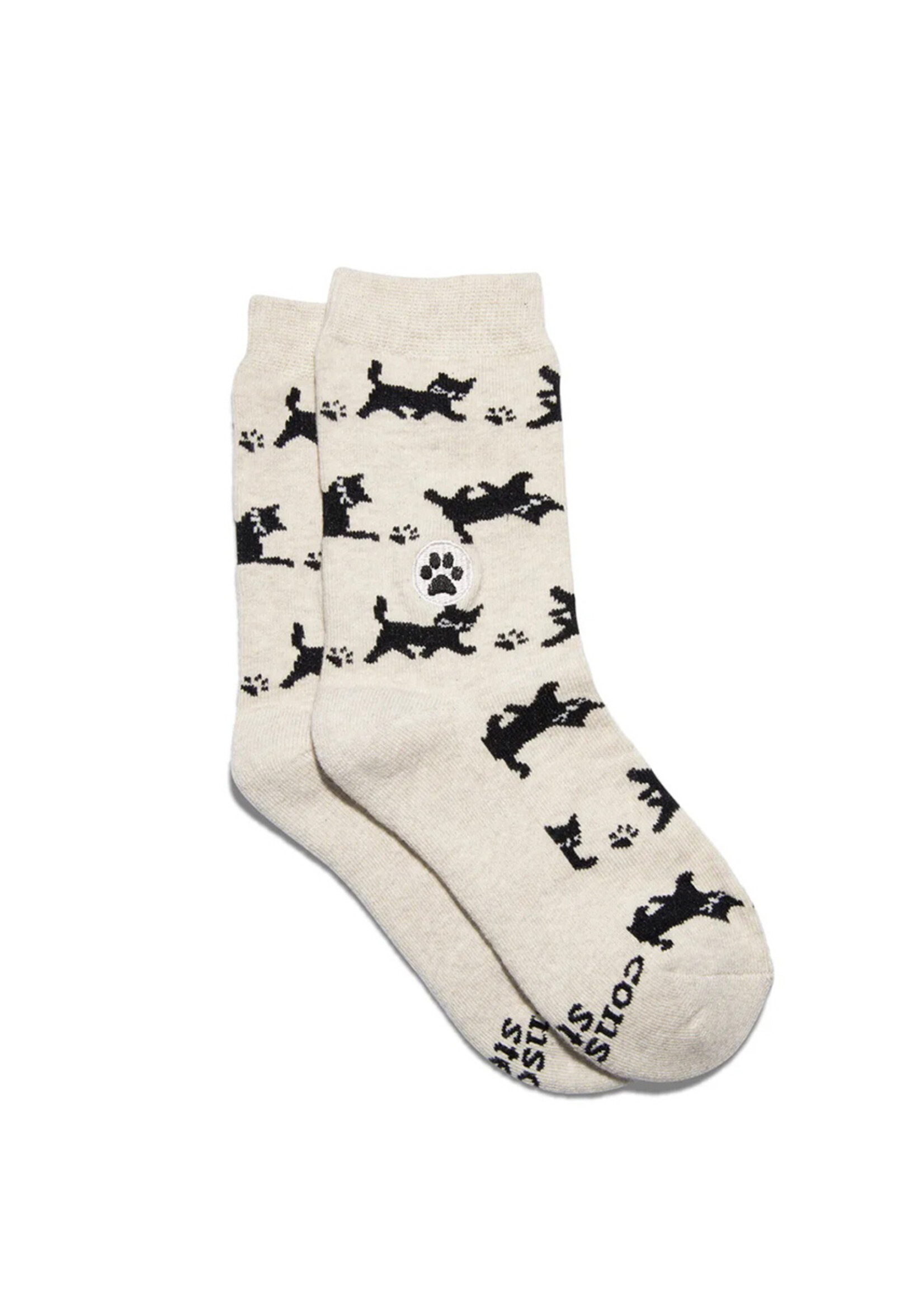 Conscious Step Kids Black Cat Socks that Save Cats - Preschool