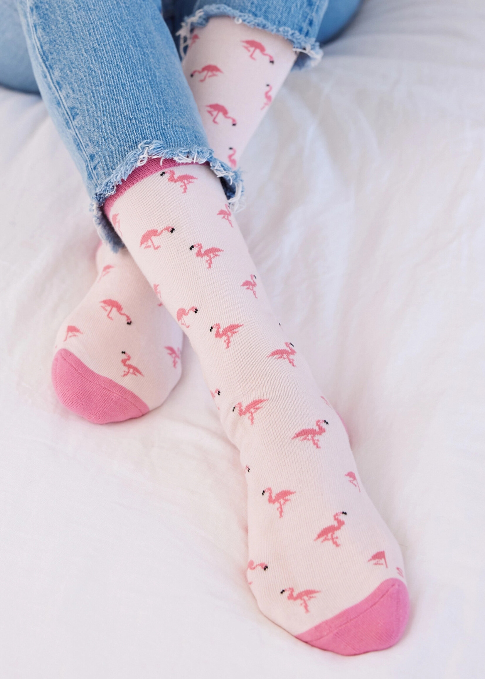 Conscious Step Men's Flamingo Socks