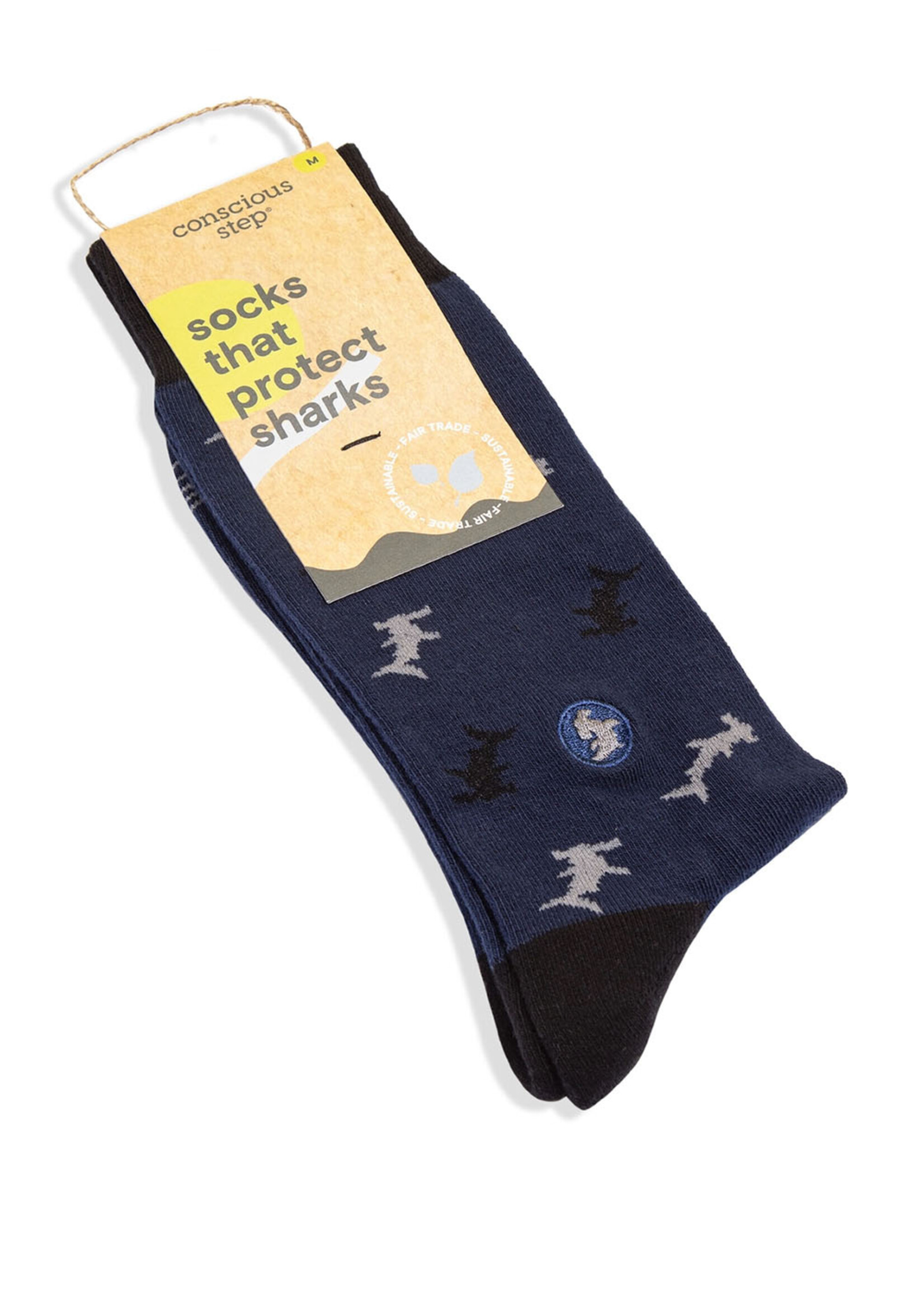 Conscious Step Women's Shark Socks