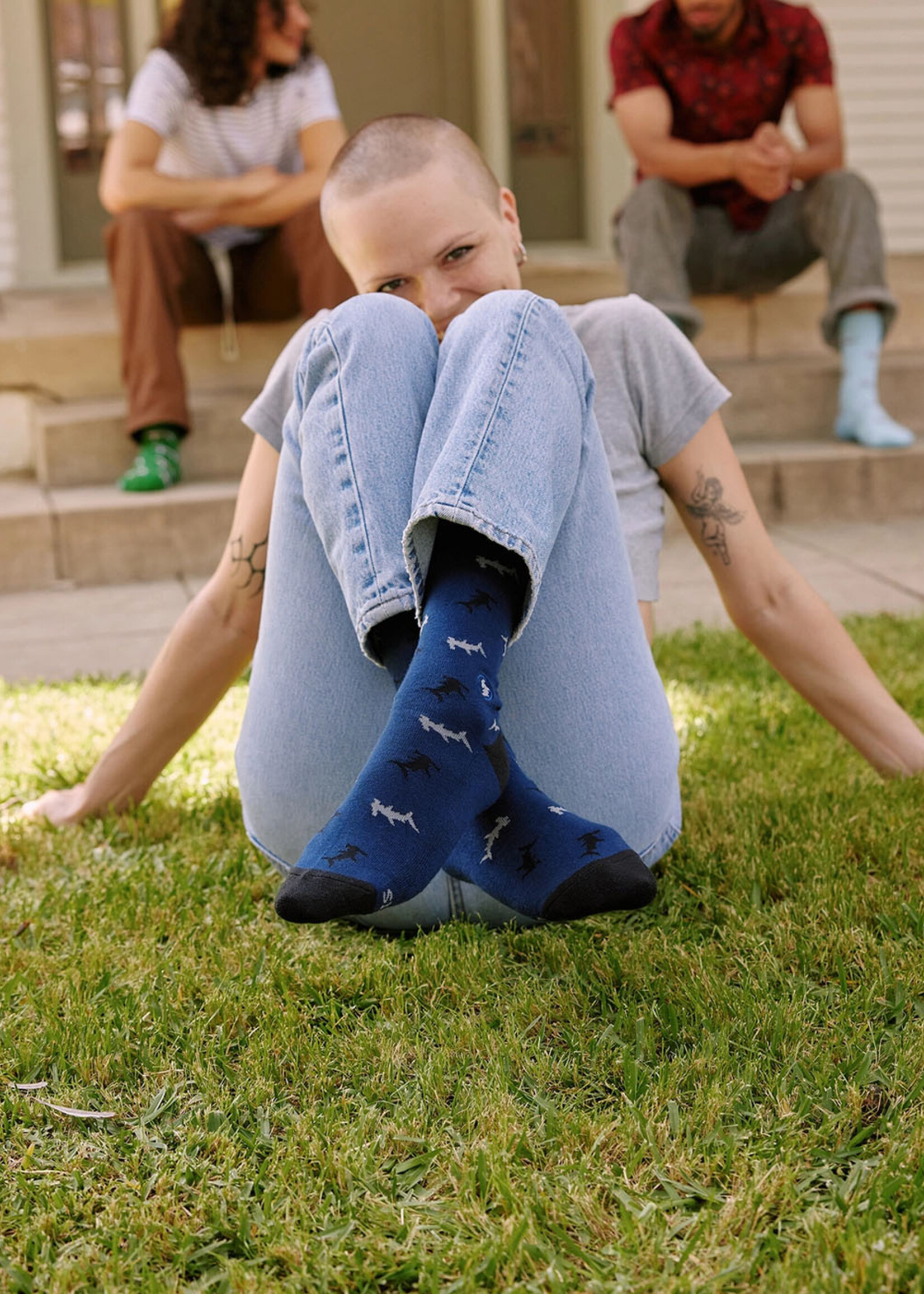 Conscious Step Women's Shark Socks