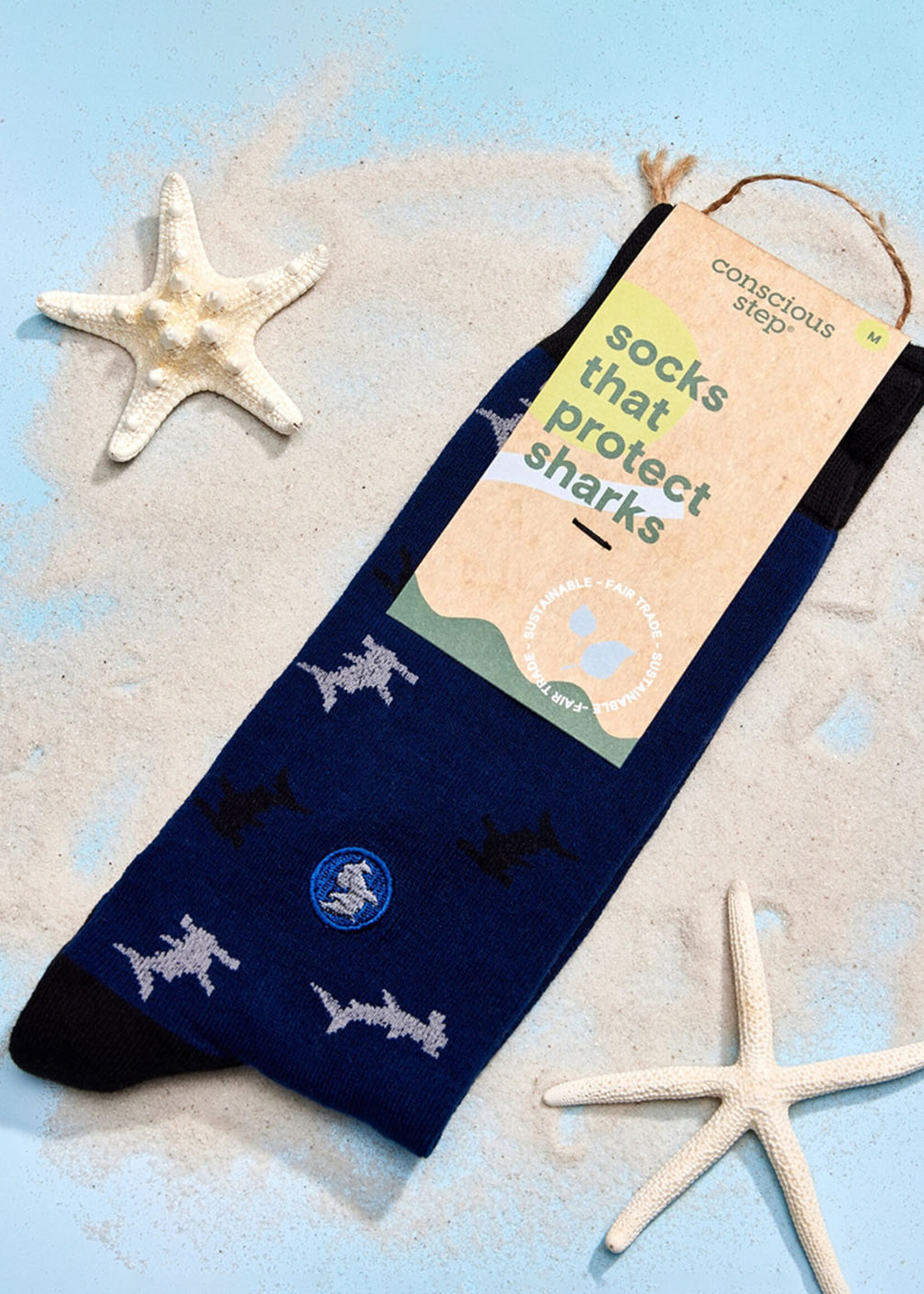 Conscious Step Women's Shark Socks