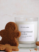 FINAL SALE - Gingerbread Cookie Candle