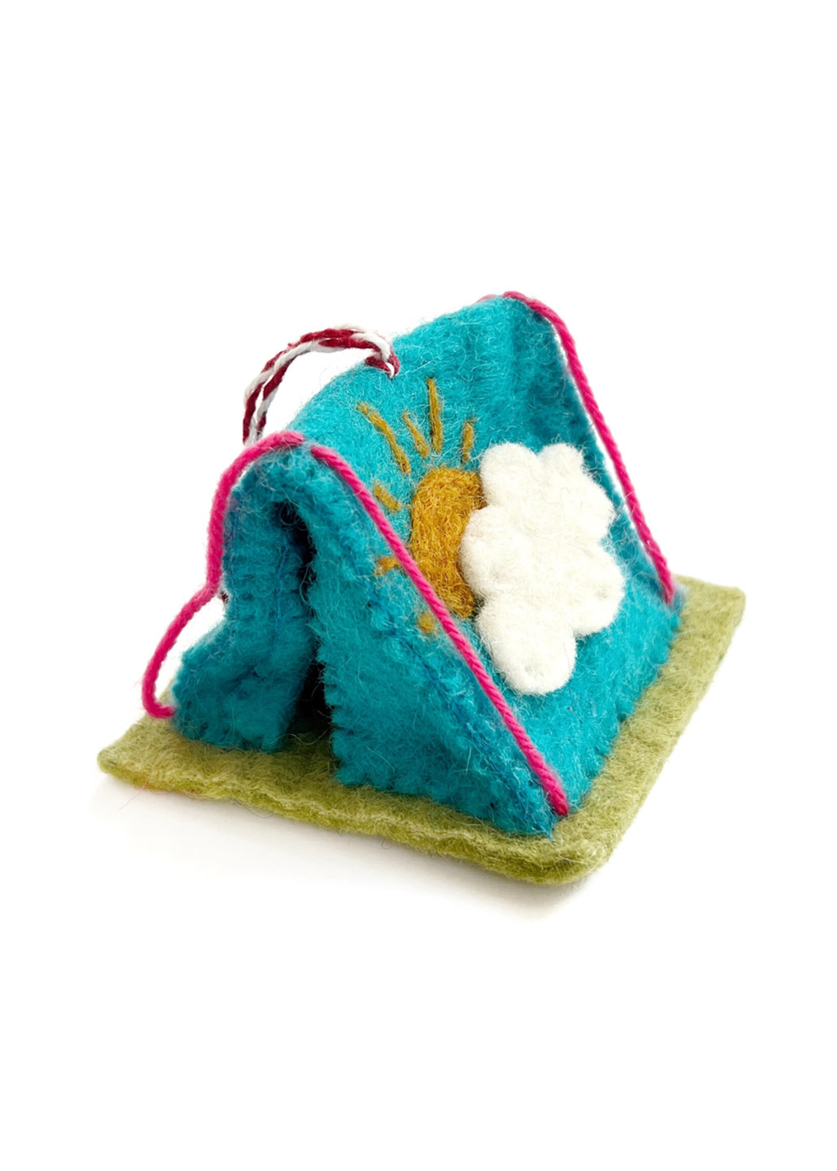 Ornaments 4 Orphans Felt Tent Ornament