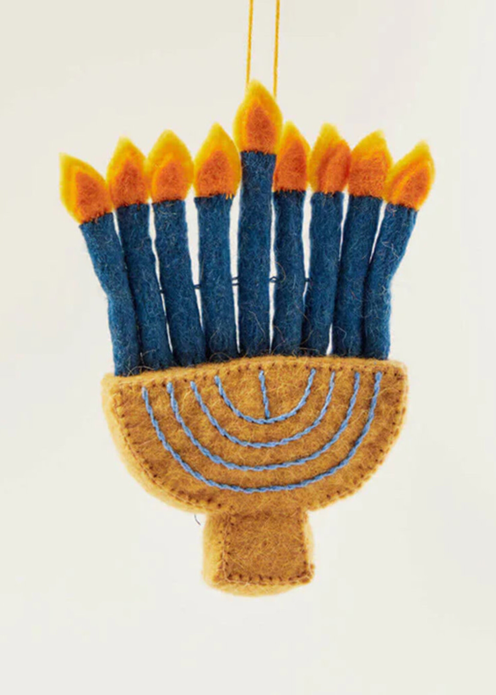 Craftspring Felt Menorah Ornament