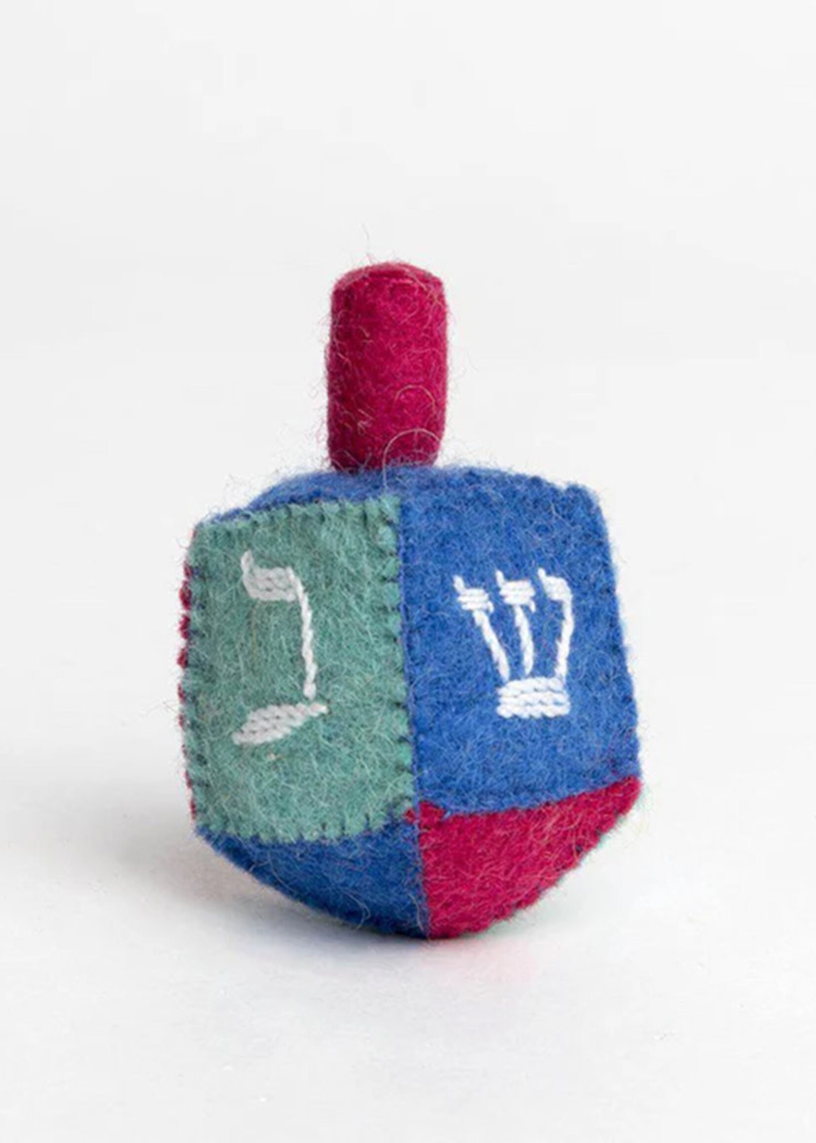 Craftspring Felt Spinning Dreidel Ornament