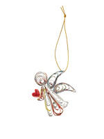 Ten Thousand Villages Quilled Angel Ornament