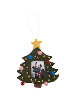 Global Goods Partners Felt Picture Frame Christmas Tree Ornament