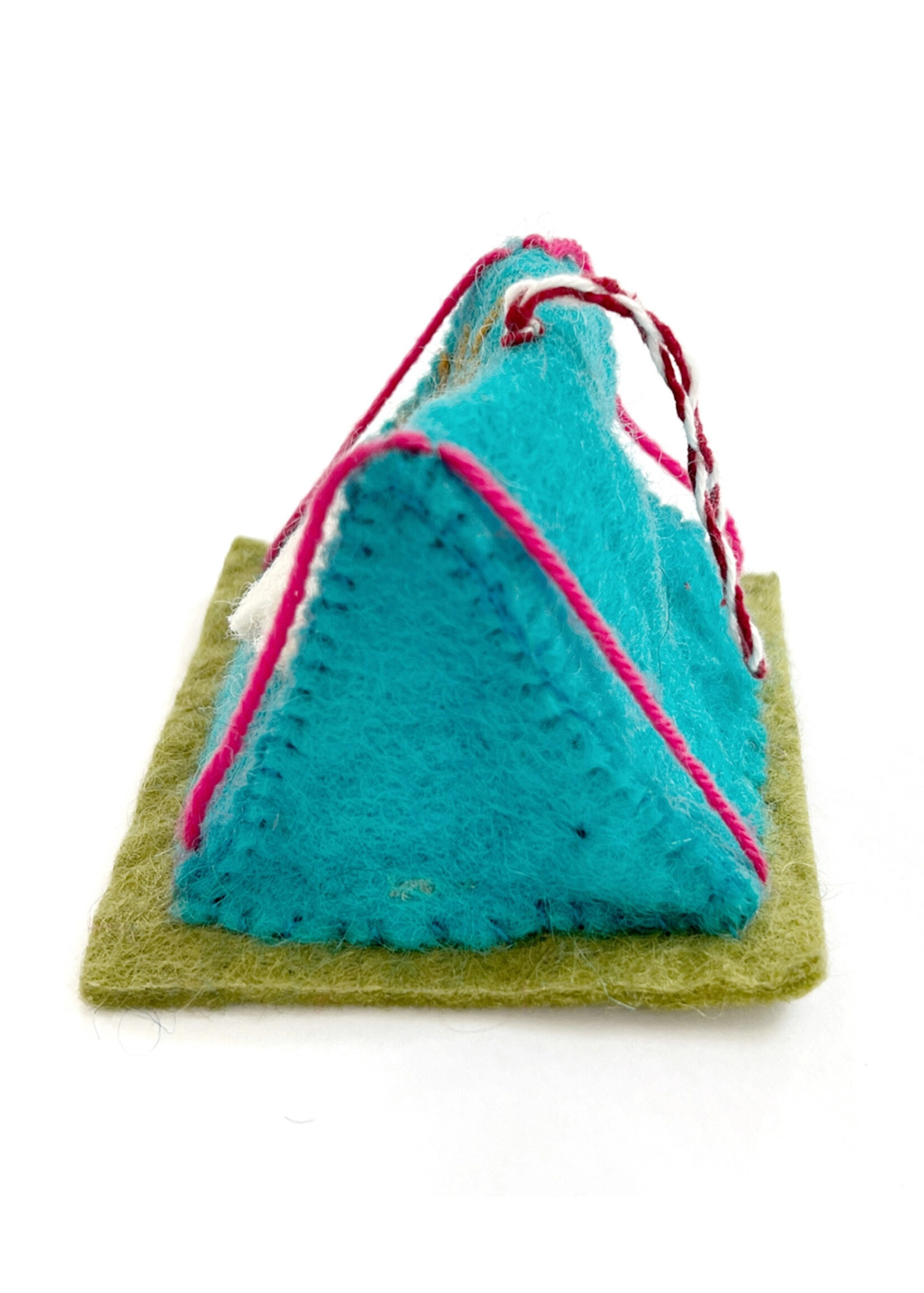 Ornaments 4 Orphans Felt Tent Ornament