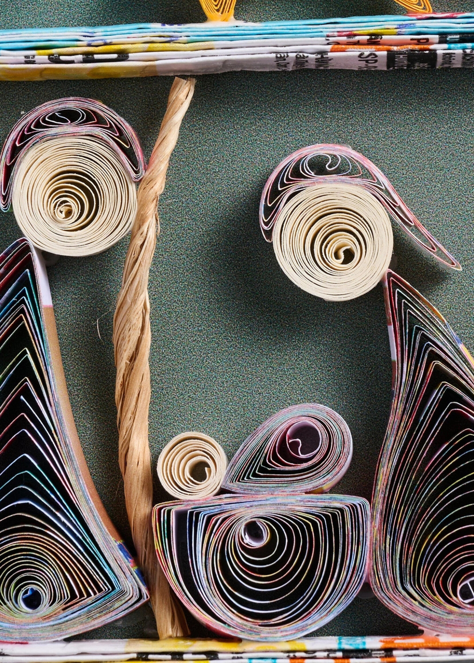 Ten Thousand Villages Quilled Nativity Ornament