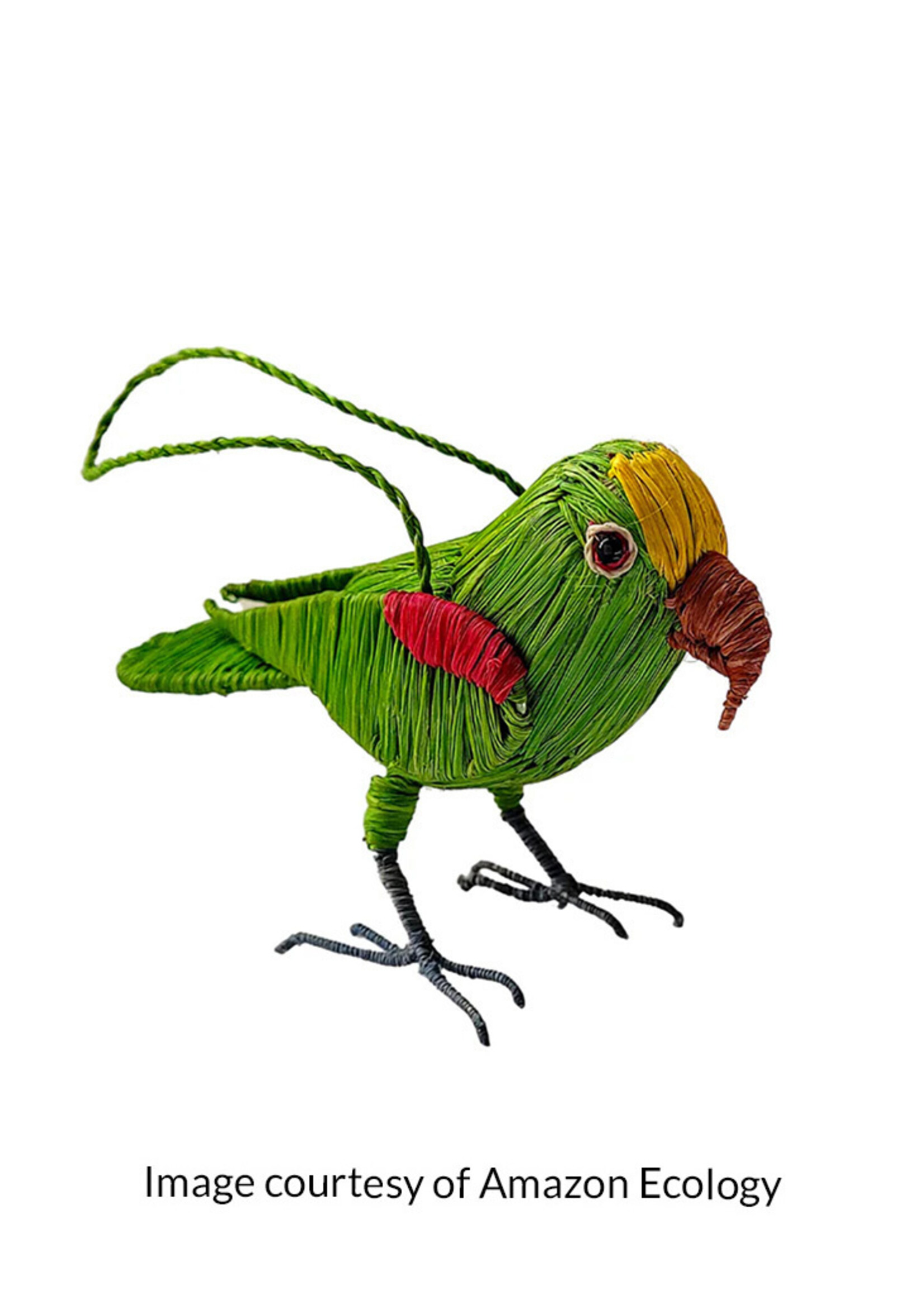 Amazon Ecology Yellow Crowned Parrot Ornament