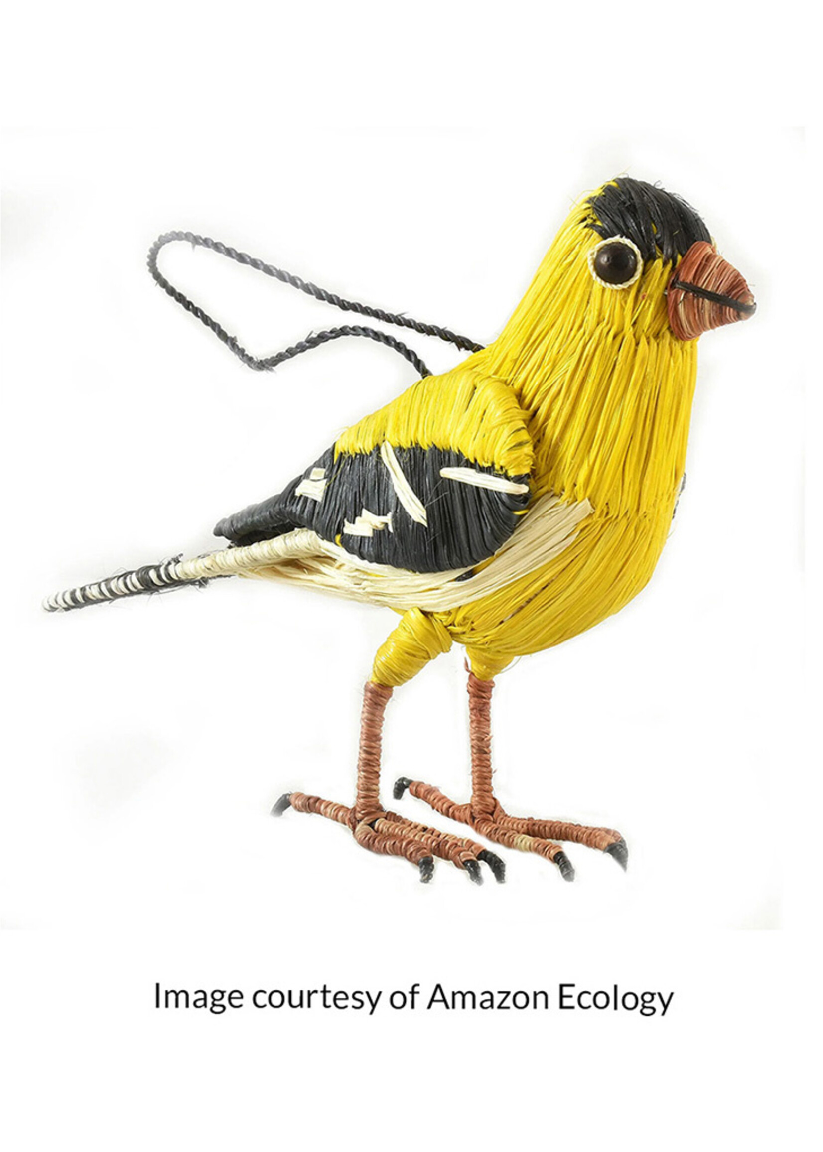 Amazon Ecology Goldfinch Ornament