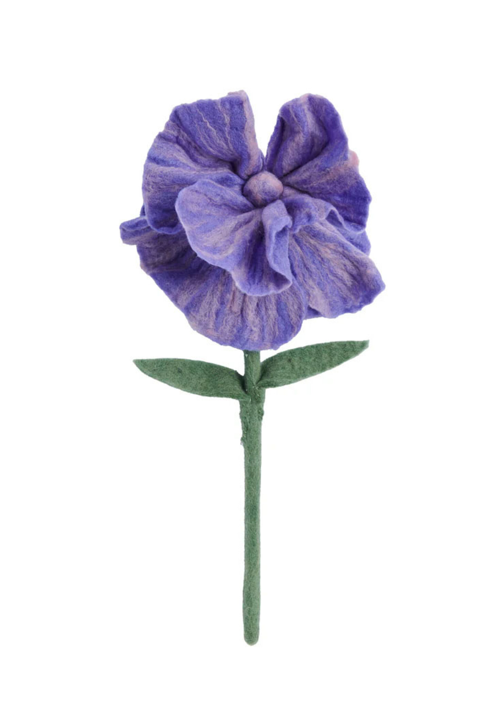 Global Goods Partners FINAL SALE - Felt Iris Flower