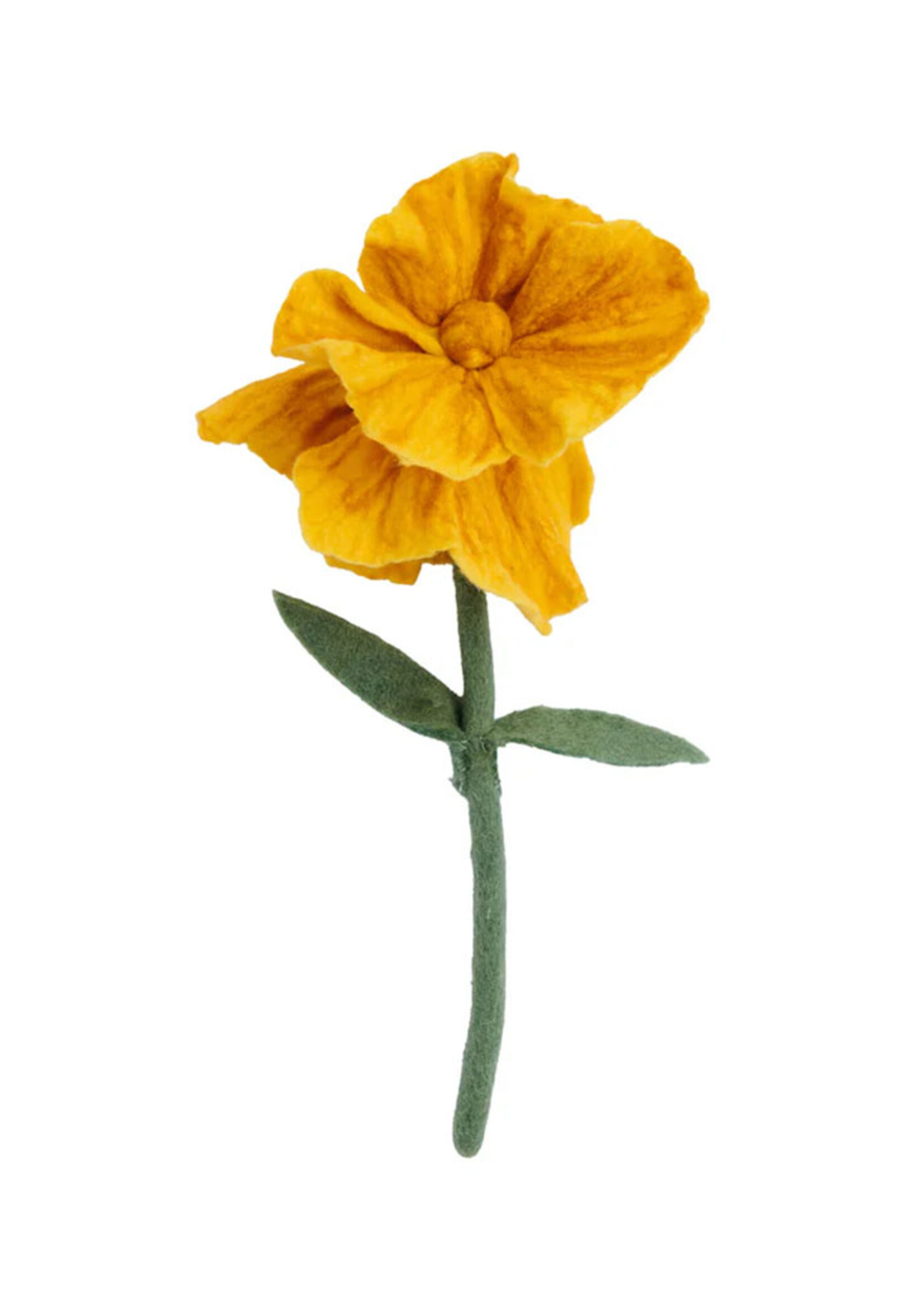 Global Goods Partners FINAL SALE - Felt Iris Flower