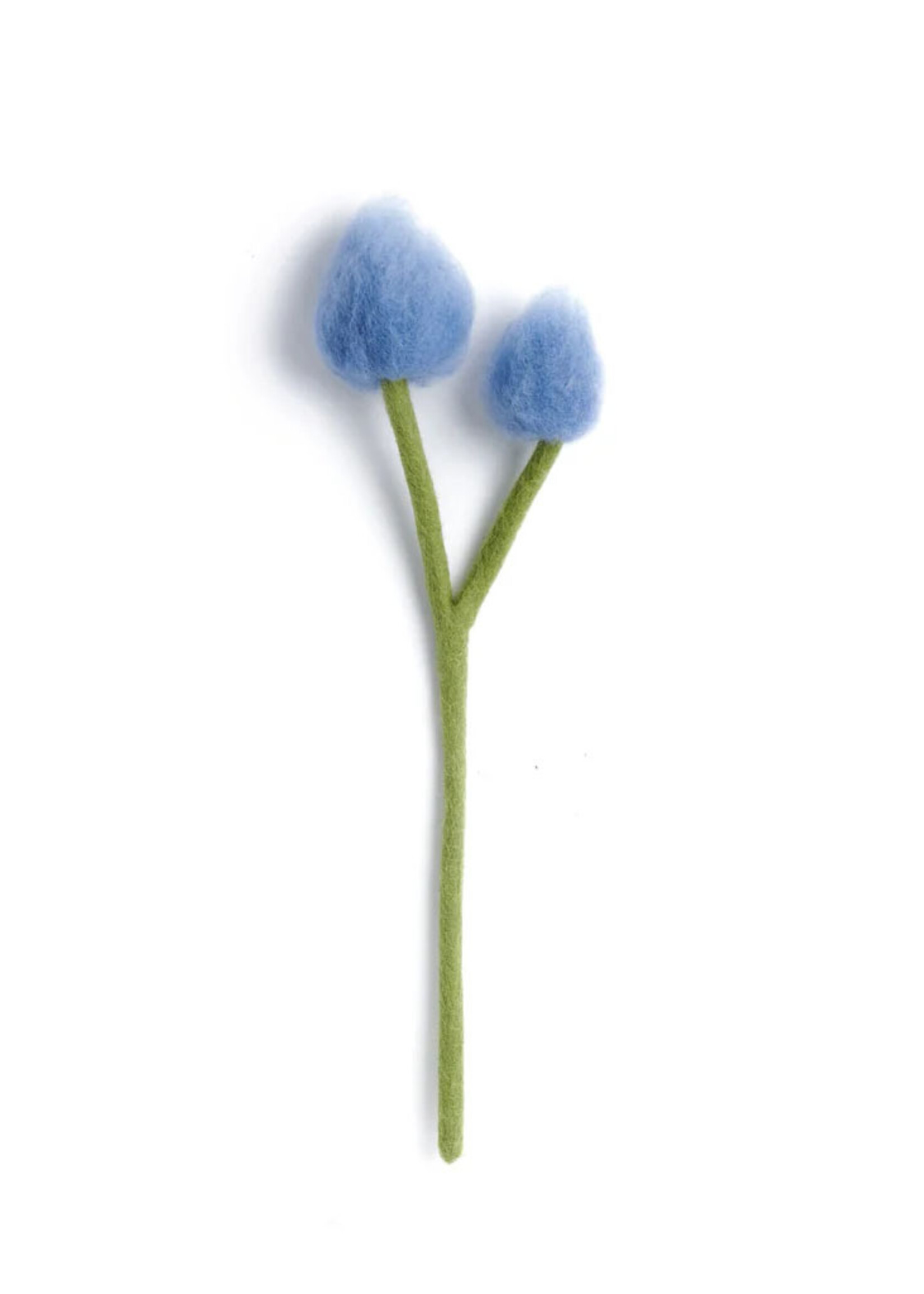 Global Goods Partners FINAL SALE - Felt Bunny Tail Flower