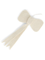 Gry and Sif FINAL SALE - Big White Bow Ornament