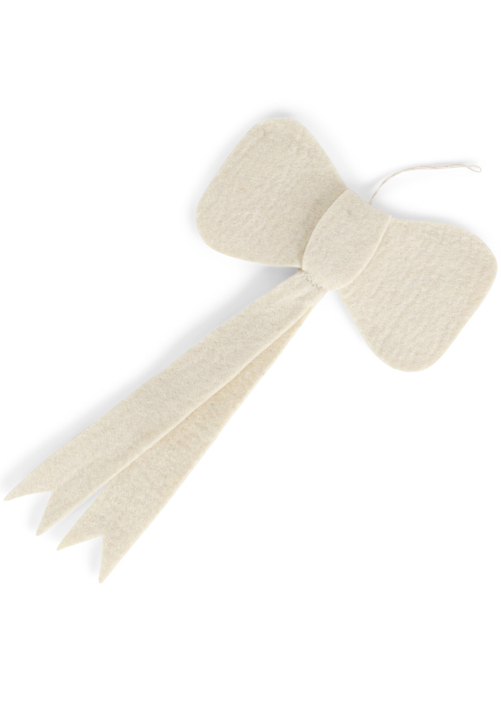 Gry and Sif FINAL SALE - Big White Bow Ornament
