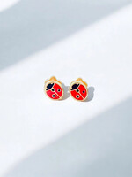Ethic Goods Tiny Ladybug Stud Earrings