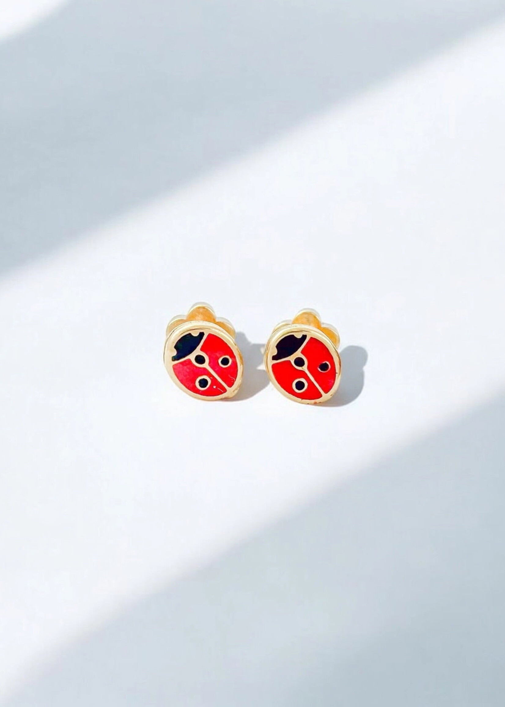 Ethic Goods Tiny Ladybug Stud Earrings