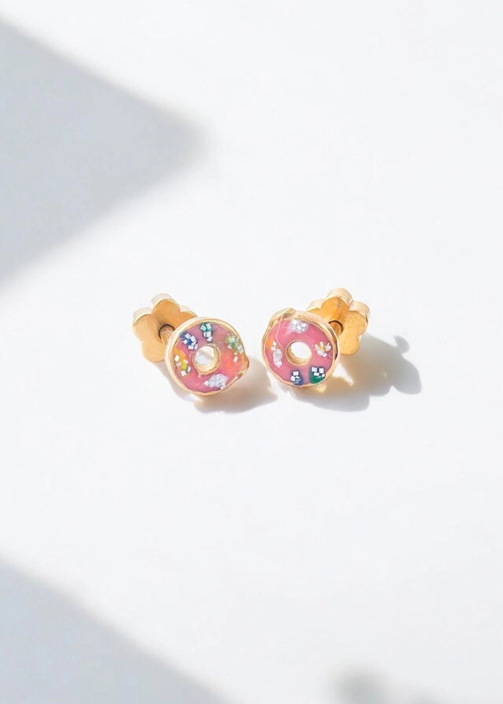 Ethic Goods Tiny Sprinkle Donuts Stud Earrings